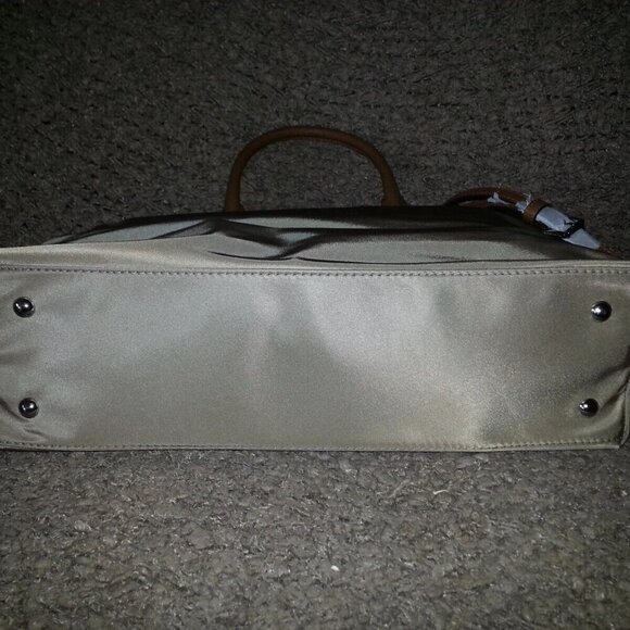 MICHAEL KORS-COLGATE-Nylon/Leather Large Tote-Dusk/Silver Hardware-Authentic-NWT - Picture 5 of 9